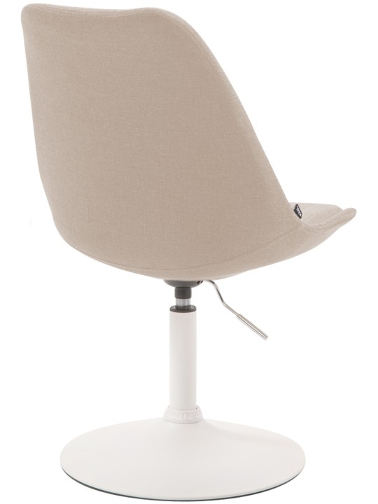 Silla Maverick W tela, crema