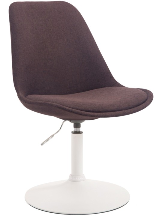 Silla Maverick W tela, marrón