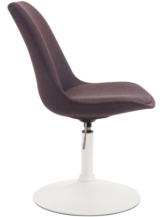 Silla Maverick W tela, marrón