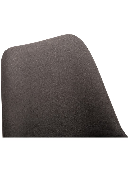 Silla Maverick B tela, gris oscuro