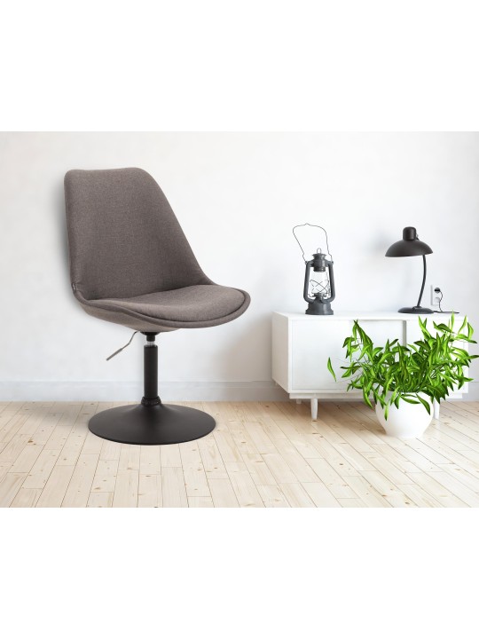 Silla Maverick B tela, gris oscuro