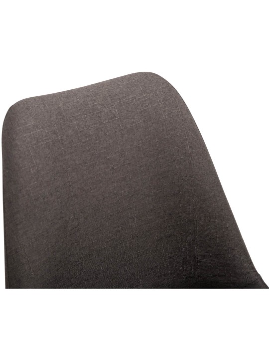 Silla Maverick C tela, gris oscuro