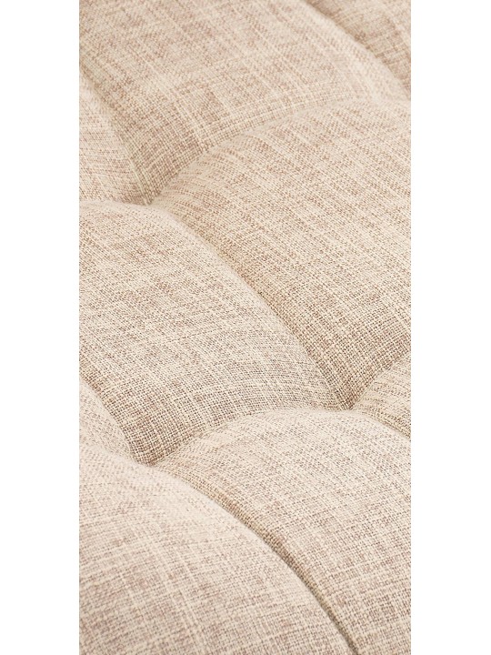 Conjunto de 2 sillas Elda tela, crema Conjunto de 2 sillas Elda tela, crema