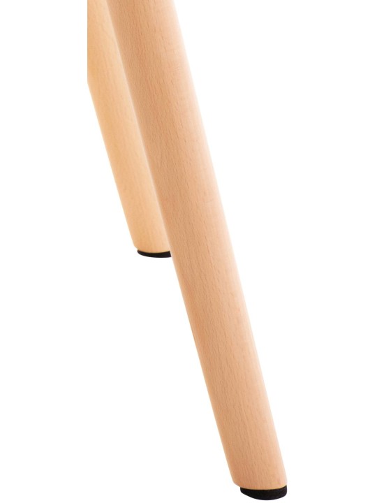 Conjunto de 2 sillas Elda tela, gris claro Conjunto de 2 sillas Elda tela, gris claro