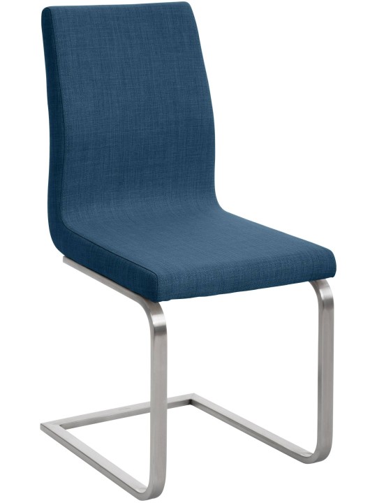 Silla de comedor Belfort TEJIDO, azul Silla de comedor Belfort TEJIDO, azul