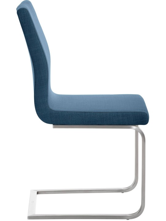 Silla de comedor Belfort TEJIDO, azul Silla de comedor Belfort TEJIDO, azul