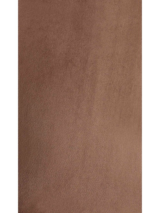 Silla de comedor de terciopelo Lewes, marrón