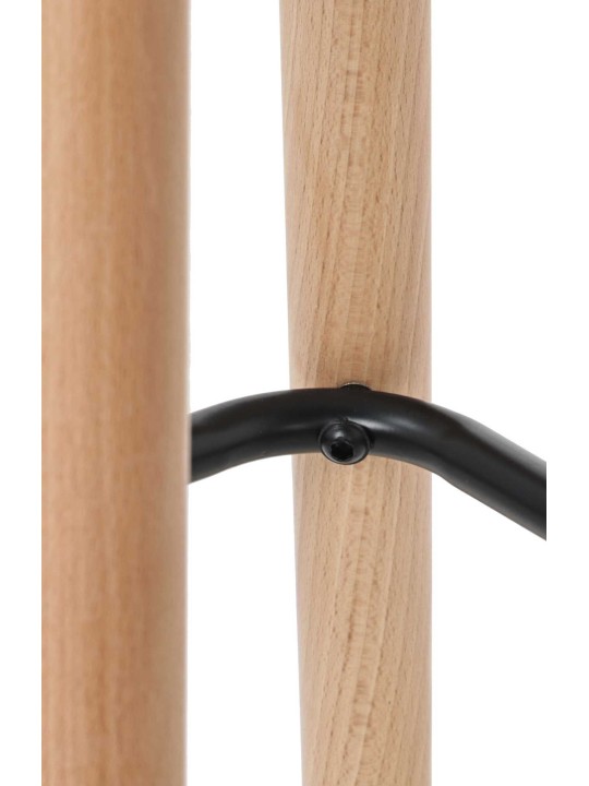 Juego de 2 taburetes de bar Grant tela, beige