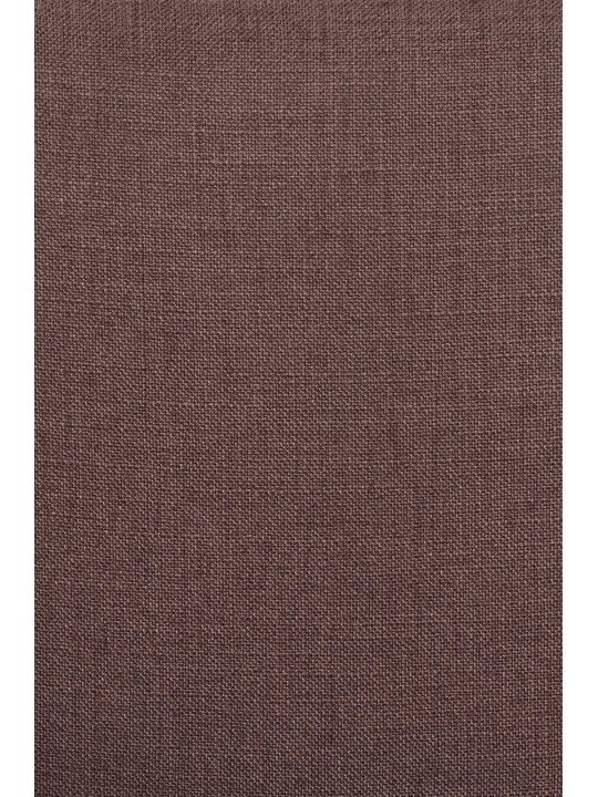 Juego de 2 taburetes de bar Grant tela, café