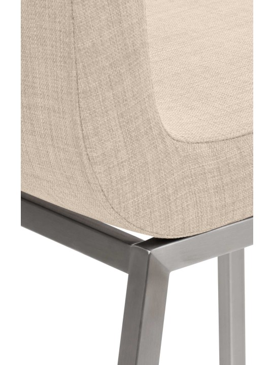 Silla de comedor Colmar TEJIDO, crema