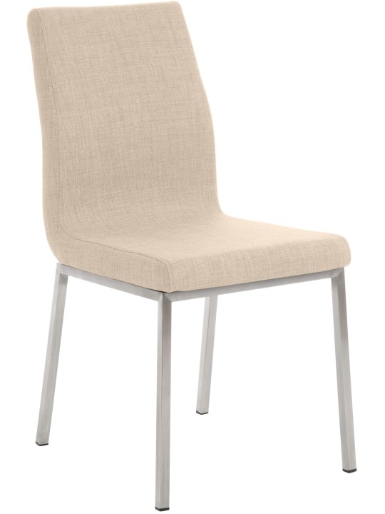 Silla de comedor Colmar TEJIDO, crema