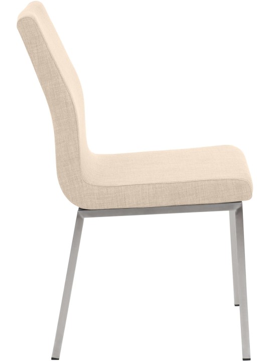Silla de comedor Colmar TEJIDO, crema