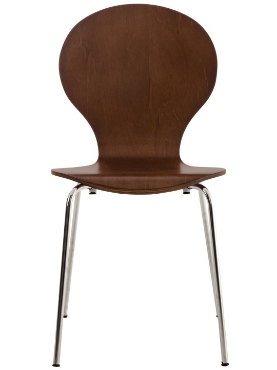 Juego de 2 sillas de visita Diego, marrón Juego de 2 sillas de visita Diego, marrón