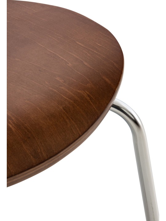 Juego de 2 sillas de visita Diego, marrón Juego de 2 sillas de visita Diego, marrón