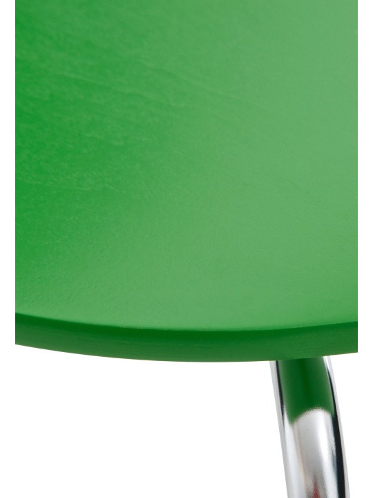 Juego de 4 sillas de visita Diego, verde