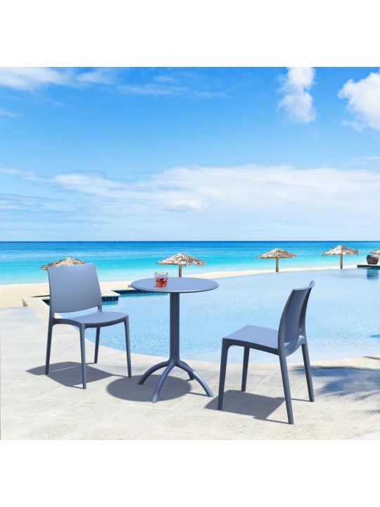 Silla MAYA, azul claro Silla MAYA, azul claro