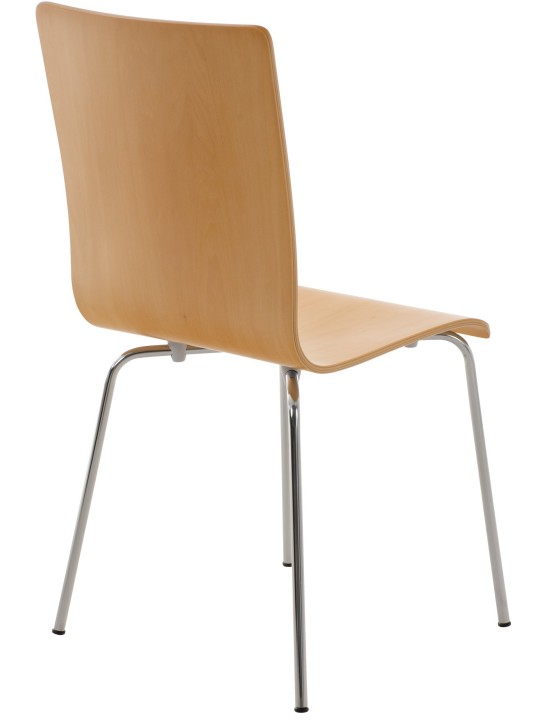 Juego de 2 sillas de visita Pepe, natural Juego de 2 sillas de visita Pepe, natural