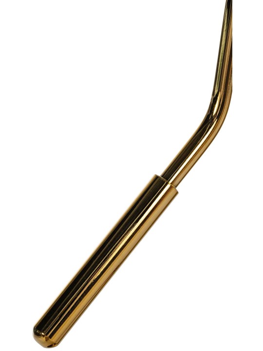 Juego de 2 taburetes de bar Braga Terciopelo dorado, gris