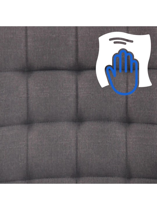 Silla de oficina Terni tela, gris oscuro Silla de oficina Terni tela, gris oscuro