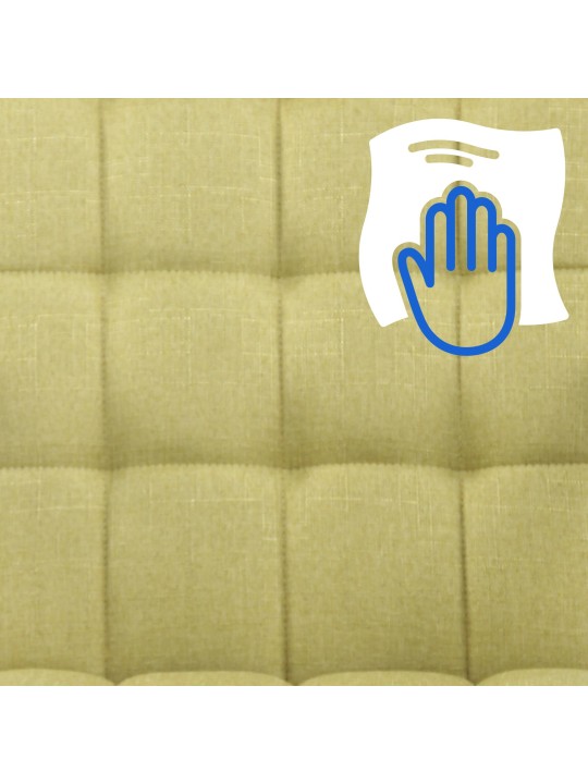 Silla de oficina Terni tela, verde