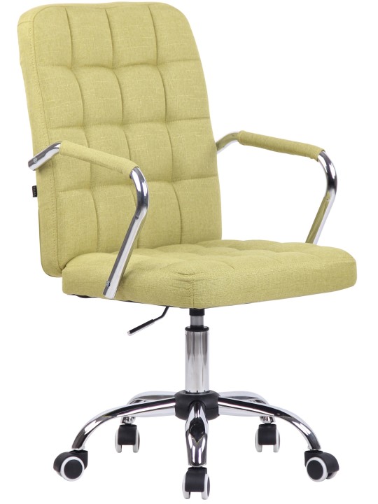 Silla de oficina Terni tela, verde