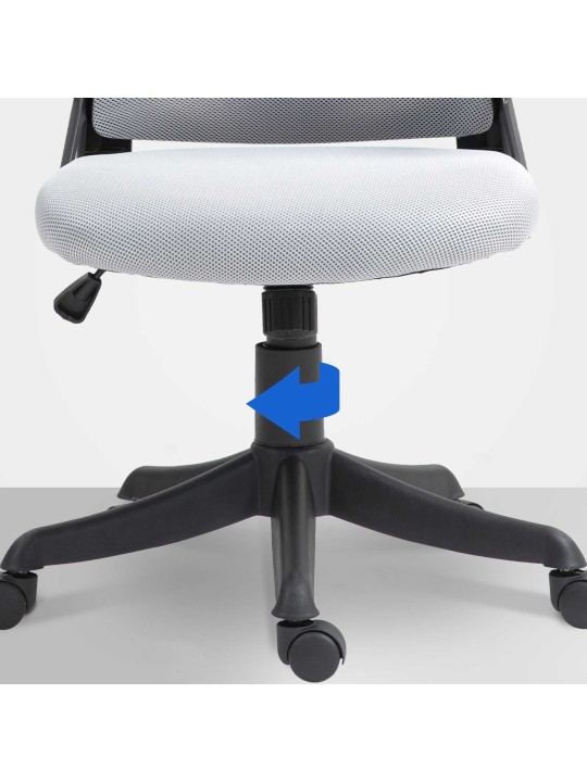 Silla de oficina Taos, gris Silla de oficina Taos, gris