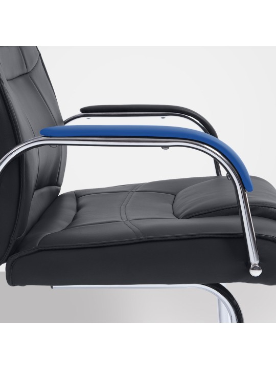 Silla de visita Atila, negro