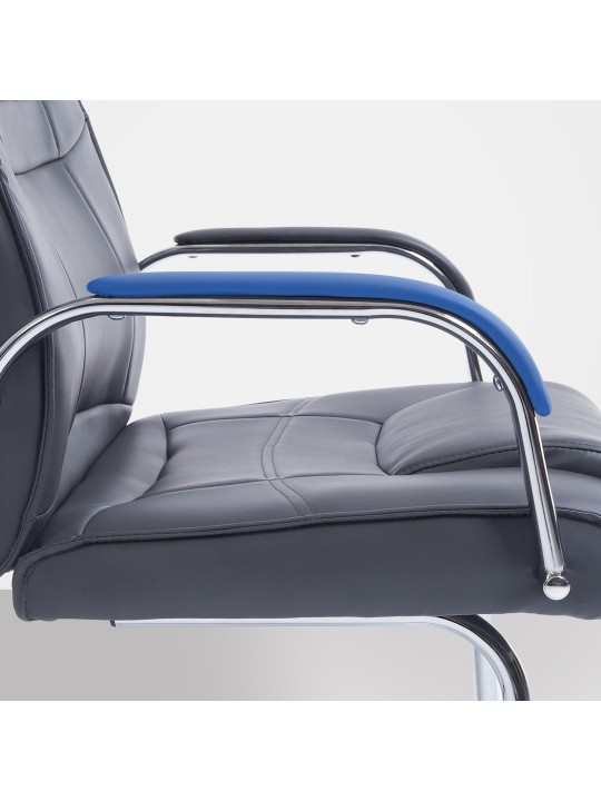 Silla de visita Atila, gris
