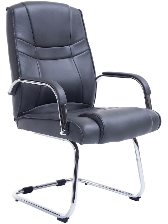 Silla de visita Atila, gris