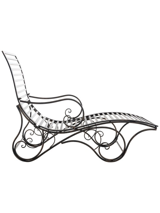 Tumbona de jardín Amiens, bronce Tumbona de jardín Amiens, bronce