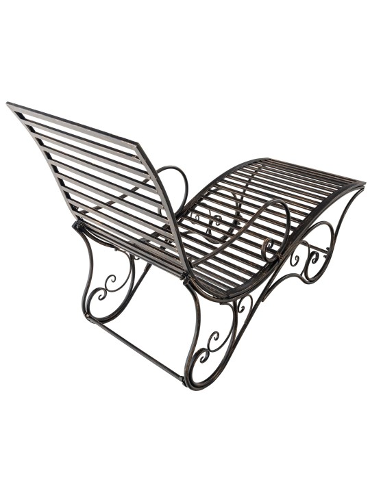 Tumbona de jardín Amiens, bronce Tumbona de jardín Amiens, bronce