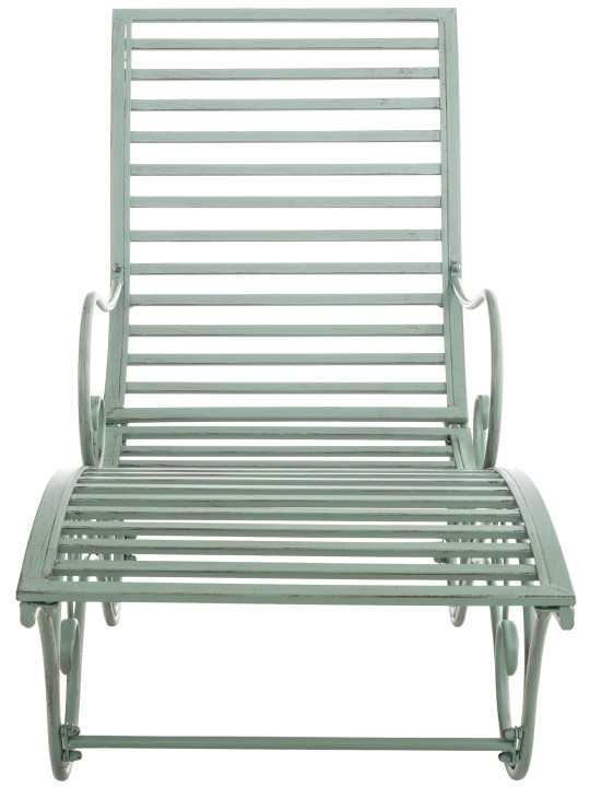 Tumbona de jardín Amiens, verde antiguo Tumbona de jardín Amiens, verde antiguo