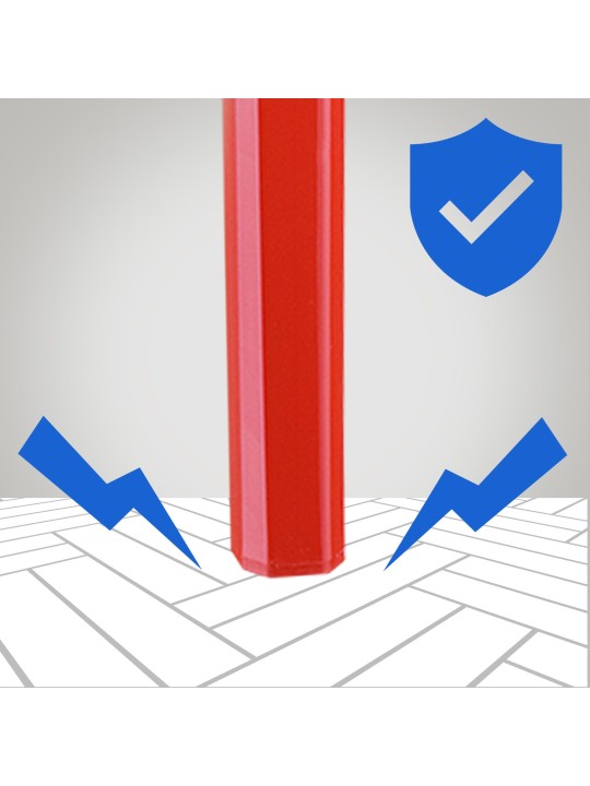 Taburete de bar Fox, rojo Taburete de bar Fox, rojo