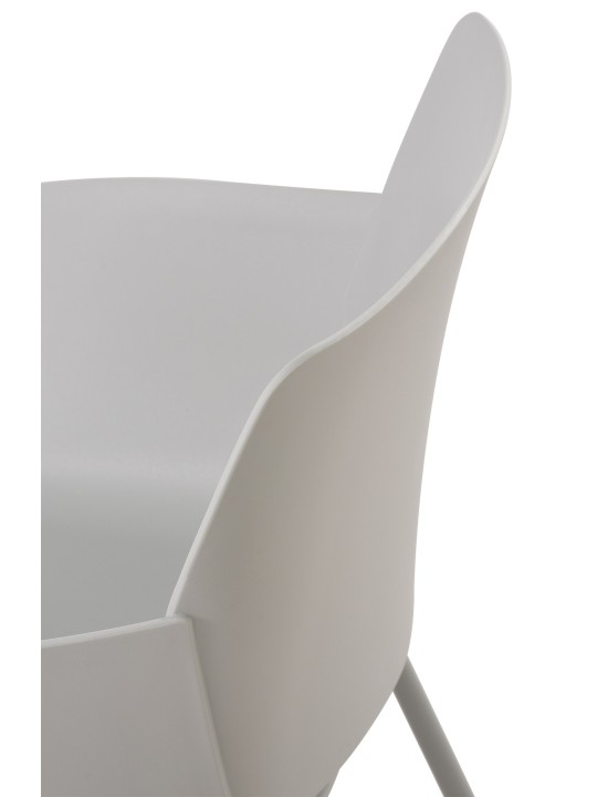 Silla Alpena, gris claro