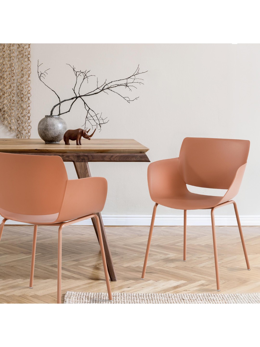 Silla Alpena, terracota