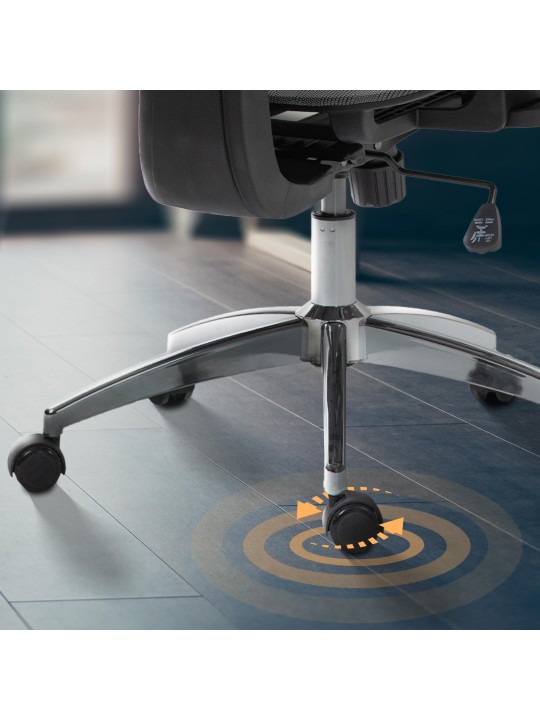 Silla de oficina Deshler, gris Silla de oficina Deshler, gris