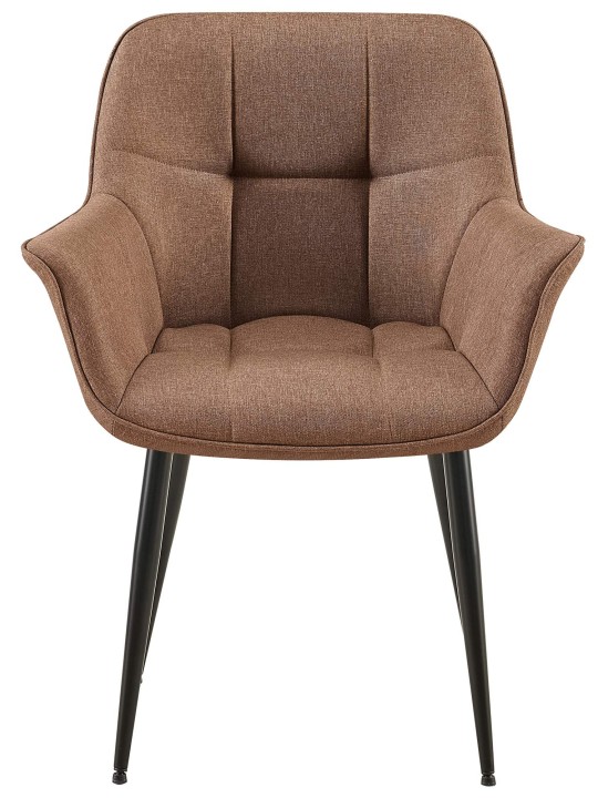 Silla de comedor tela Roseville, taupe