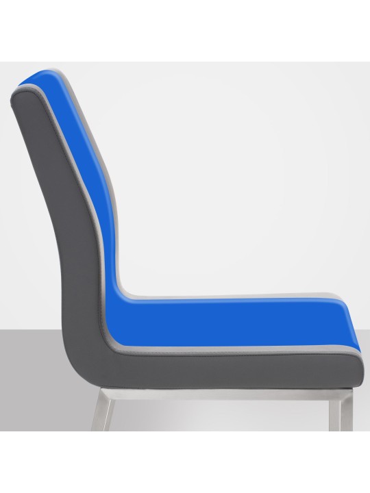 Silla de comedor Colmar, gris