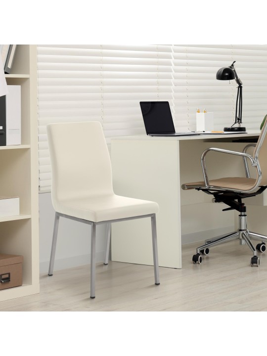 Silla de comedor Colmar, crema Silla de comedor Colmar, crema