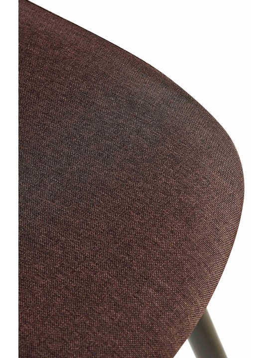 Silla Giverny tela, marrón