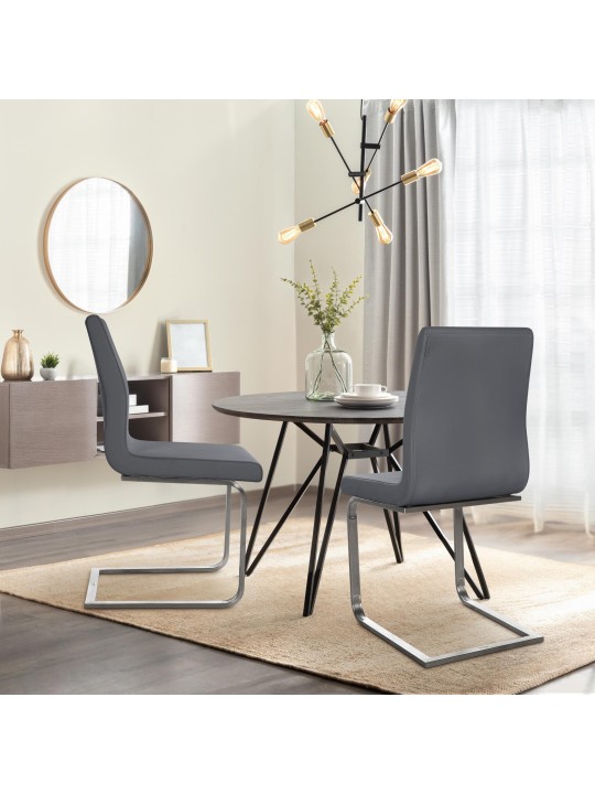 Silla de comedor Belfort, gris