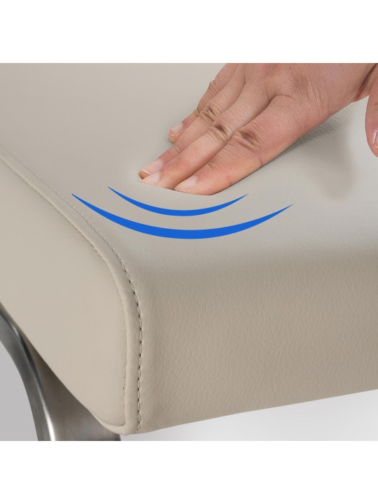 Silla de comedor Belfort, crema