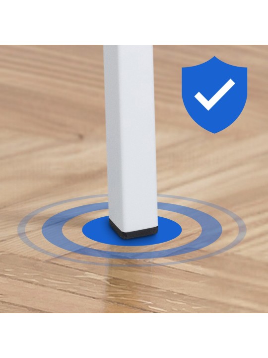 Taburete de bar Damaso W tela con estructura de 4 pies, marrón tierra