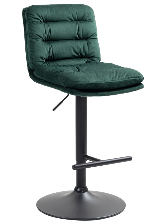 Taburete de bar Damar terciopelo, verde