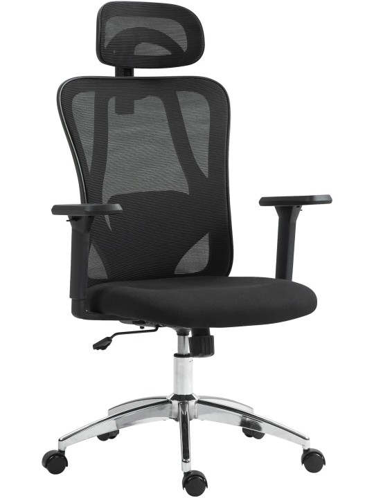 Silla de oficina Bryden, negro