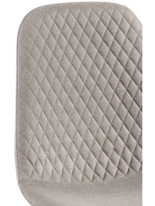 Conjunto de 4 sillas tela Giverny, gris Conjunto de 4 sillas tela Giverny, gris