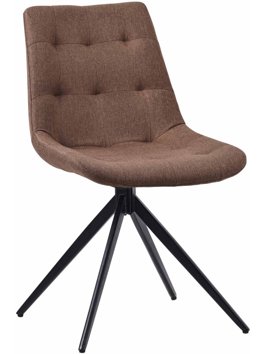 Silla de comedor tela Merna, taupe