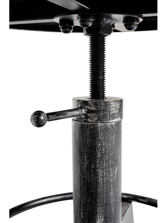 Taburete Destin, plata antigua Taburete Destin, plata antigua