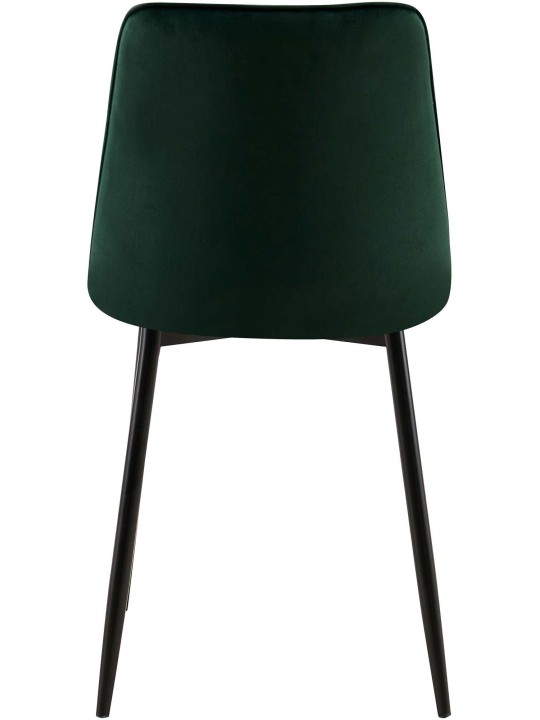 Silla de comedor de terciopelo Gifford, verde Silla de comedor de terciopelo Gifford, verde
