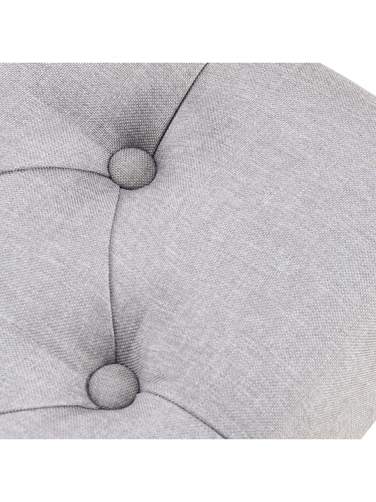 Banco Amun tela B100, gris